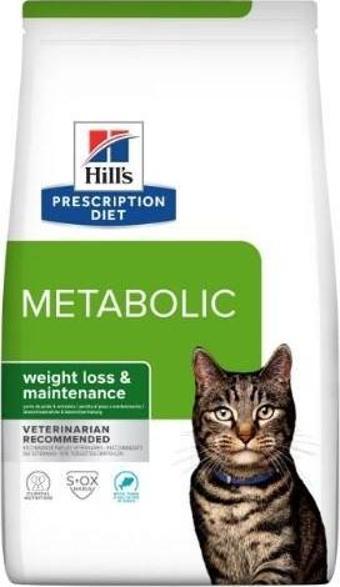 Hill's PRESCRIPTION DIET Metabolic Tuna Kuru Kedi Maması 1,5 kg