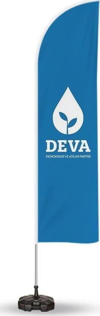 Deva Partisi Reklam Yönlendirme Ve Tanıtım Yelken Bayragı-dva