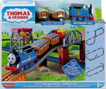 Thomas & Friends Fisher-Price - 3'ü 1 Arada Kar-go Macerası Oyun Seti HGX64