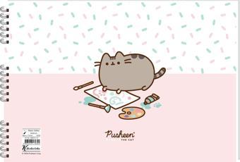 Pusheen 35*50 15 Yp. Spiralli Resim Defteri