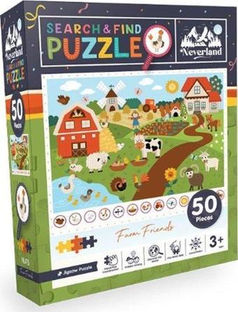 Neverland Çiftlik Arkadaşları 50 Parça Puzzle NL415