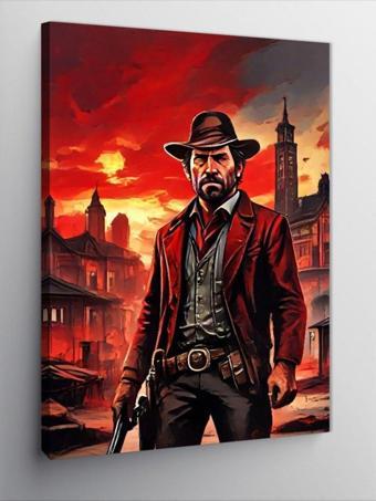 Ekart Kanvas Tablo Red Dead Redemption 2