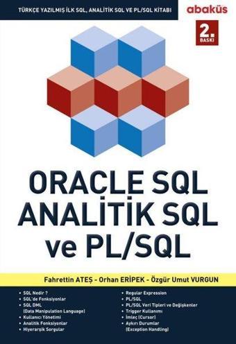 Oracle SQL Analitik SQL ve PLSQL - Özgür Umut Vurgun - Abaküs Kitap