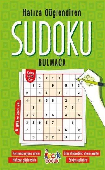 Sudoku Bulmaca - Hafıza Güçlendiren 6+ Yaş - Kolektif  - Bıcırık Yayınları