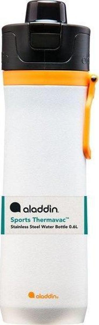 Aladdin Sports Thermavac Water Bottle 0.6L Termos Beyaz