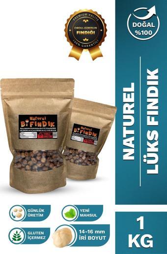 Bi Fındık Naturel Iç Fındık Iri Boy Çiğ Fındık Içi %100 Taze Lezzetli Yeni Mahsul Çerez Tuzsuz Doypack 1 Kg
