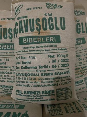 Çavuşoğlu Pulbiber Acılı 10 Kg