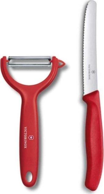 Victorinox 2Li Set - Dik Soyacak Ve 11 Cm Bıçak