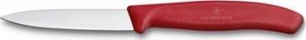 Victorinox Soyma Bıçağı 8Cm Düz Fibrox Kırmızı 6.7401