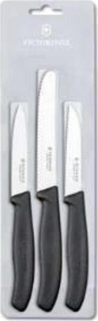 Victorinox Swıss Classic Siyah Soyma Bıçak Seti Vt6.7113.3 3 Adet