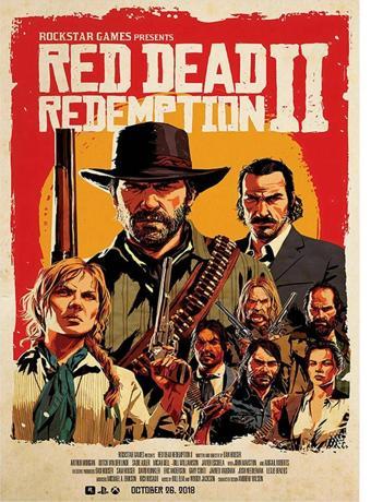 Ekart Red Dead Redemption 2 Mdf Tablo 25 cm x 35 cm