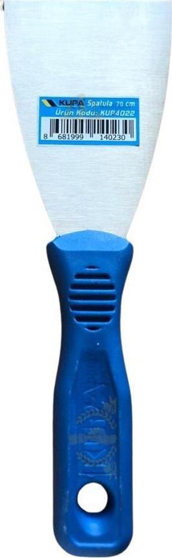 Kupa Plastik Saplı Çelik Spatula - 7 cm.