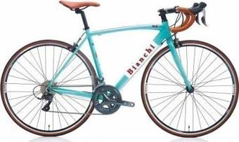 Bianchi SLR Retro Kumpas Fren Claris 16 Vites 28 Jant Yol Yarış Bisikleti Celeste 51 Kadro