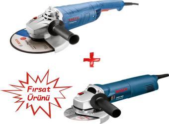 Bosch Gws 22-230 P + Gws 1400 Taşlama Seti