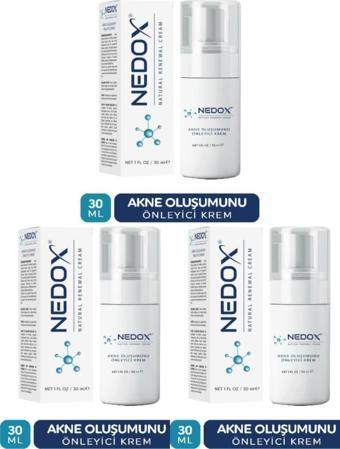 NEDOX 3 Adet Akne Önleyici Siyah Nokta Ve Sivilce Karşıtı Krem 30 ml