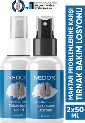 Nedox Tırnak Bakım Spreyi Ve Losyonu 50ml+50ml