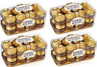 Ferrero Rocher Fındıklı Çikolata Set 4'lü 200 Gr