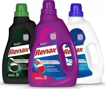 RENAX Sıvı Çamaşır Deterjanı 2520 ml 3 Lü Paket