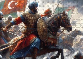 Ekart Ahşap Mdf Puzzle Yapboz Osmanlı Ordusu 255 Parça 35 x 50 cm