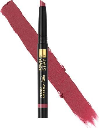 Avon Power Stay Stylo Ruj Main Character Mauve