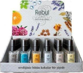 Rebul Edc Pet Şişeli Spray Kolonya Set 6x50 ml 