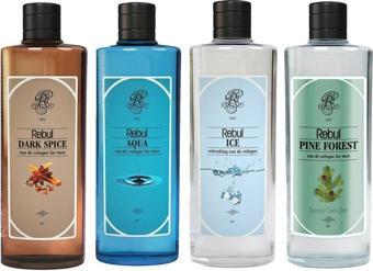 Rebul Kolonya Aqua 250 ml Dark Spıce 250 ml Ice 250 ml Pıne 250 ml