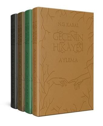 Gecenin Hikayesi Deri Kapak Seti - 4 Kitap Takım - N.G. Kabal - Martı Yayınları Yayınevi