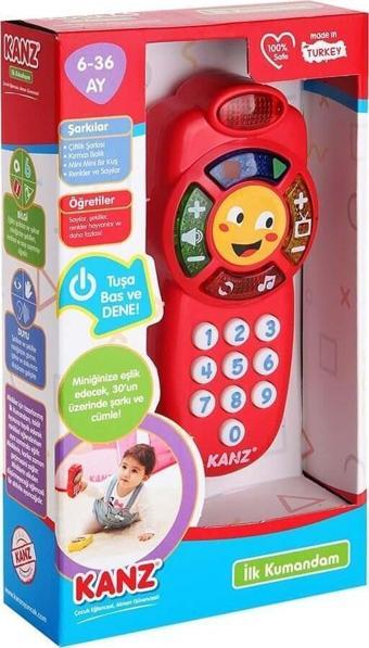Lets Be Child İlk Kumanda - KNZ-30512-KIRMIZI