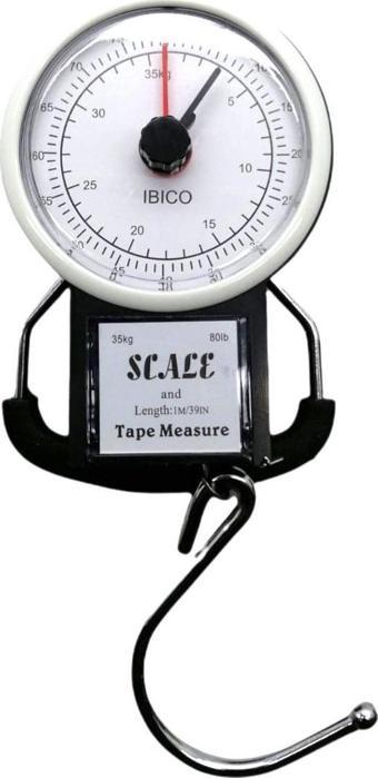 SCALE 2İN1 İBRELİ KANTAR - METRE 