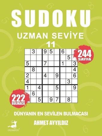 Sudoku Uzman Seviye 11 - Ahmet Ayyıldız - Olimpos Yayınları