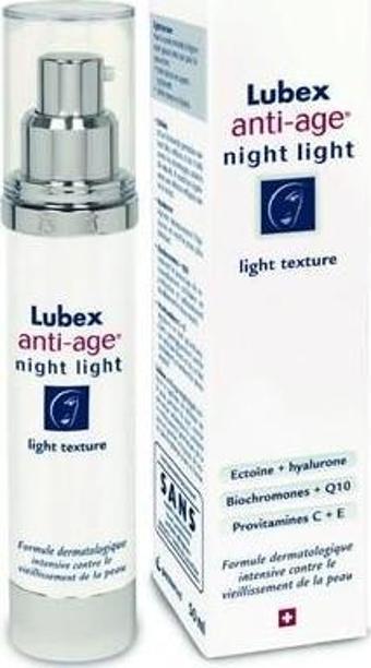 Lubex Anti Age Night Light 50 ml - Hafif Gece Kremi