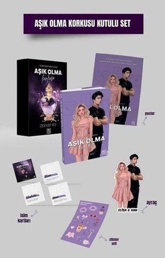 Aşık Olma Korkusu Kutulu Set - Zeynep Sey - Athica Yayınları