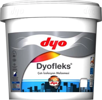 DYOFLEKS ÇATI İZOLASYON MALZEMESİ 2,5 LT BEYAZ