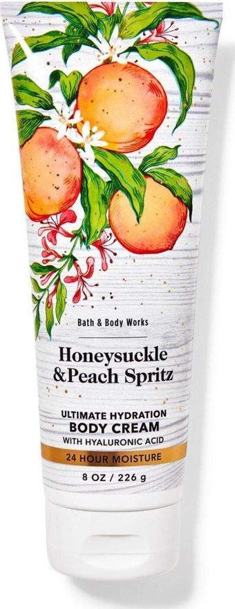 Honeysuckle & Peach Spritz Yoğun Nemlendirici Vücut Kremi 226gr