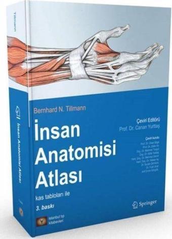 İnsan Anatomisi Atlası - İstanbul Tıp Kitabevi