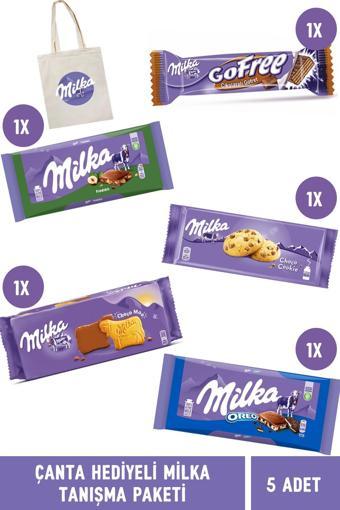 Milka Tanışma Paketi Çanta Hediyeli  - 5 Adet