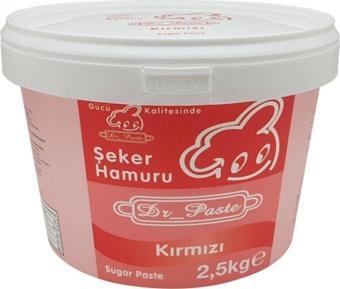 Dr. Paste  Kırmızı Şeker Hamuru 2.5 Kg