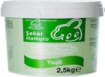 Dr. Paste  Şeker Hamuru 2,5 Kg - Yeşil