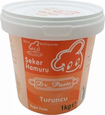 Dr. Paste  Şeker Hamuru Turuncu 1 Kg