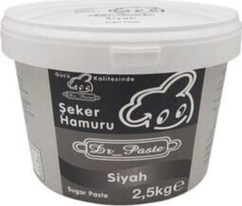 Dr. Paste Şeker Hamuru 2.5 Kg. (Siyah)