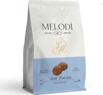 Melodi Sütlü Pul Çikolata 2.5 Kg