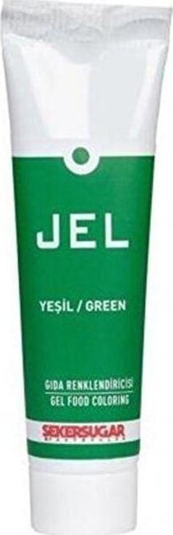 Şeker & Sugar Yenilebilir Jel Gıda Boyası 100 Ml Yeşil