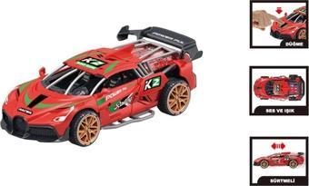 MG-D500-04-06  Sesli ve Işıklı Sürtmeli Spor Araba