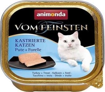 Animonda Hindi Alabalıklı Kısırlaştırılmış Kedi Konservesi 100 Gr