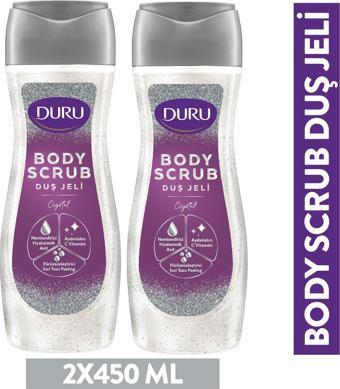 Duru Body Scrub Crystal Duş Jeli 2x450 Ml