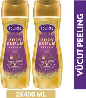 Duru Body Scrub Gold Duş Jeli 2x450 Ml