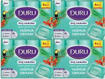 Duru Fresh Sensations Yağmur Ormanı 16 Adet Duş Sabunu 4X600 gr