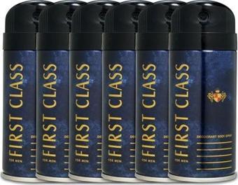 First Class Erkek Deodorant 6x150ml