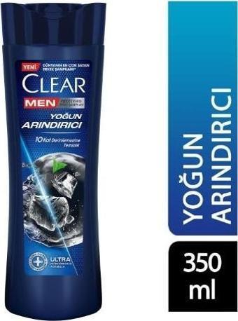 Clear Men Yoğun Arındırıcı Kepeğe Karşı Şampuan 350 ml