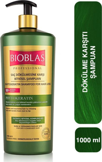 Bioblas Professional Onarıcı Phytokeratin Şampuanı 1000 ml